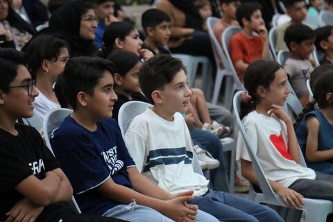 دومین اجرای تماشاخانه سیار کانون پرورش فکری کودکان و نوجوانان در روستای گرجی محله بهشهر