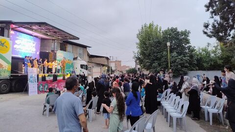 دومین اجرای تماشاخانه سیار کانون پرورش فکری کودکان و نوجوانان در روستای گرجی محله بهشهر