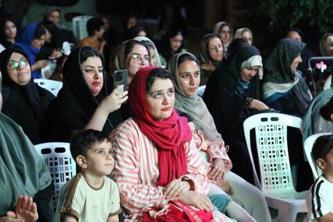 سومین اجرای تماشاخانه سیار کانون پرورش فکری کودکان و نوجوانان در روستای حسین آباد بهشهر