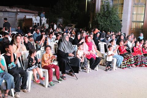 سومین اجرای تماشاخانه سیار کانون پرورش فکری کودکان و نوجوانان در روستای حسین آباد بهشهر