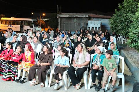 سومین اجرای تماشاخانه سیار کانون پرورش فکری کودکان و نوجوانان در روستای حسین آباد بهشهر