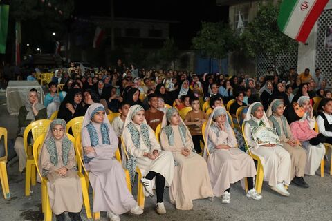 چهارمین اجرای تماشاخانه سیار کانون پرورش فکری کودکان و نوجوانان در روستای زاغمرز بهشهر