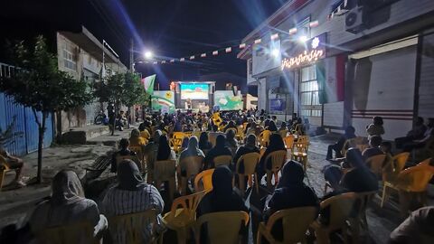چهارمین اجرای تماشاخانه سیار کانون پرورش فکری کودکان و نوجوانان در روستای زاغمرز بهشهر