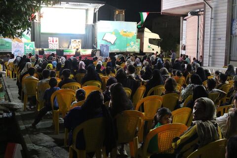 چهارمین اجرای تماشاخانه سیار کانون پرورش فکری کودکان و نوجوانان در روستای زاغمرز بهشهر