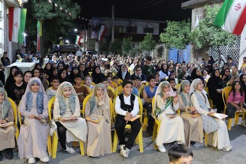 چهارمین اجرای تماشاخانه سیار کانون پرورش فکری کودکان و نوجوانان در روستای زاغمرز بهشهر