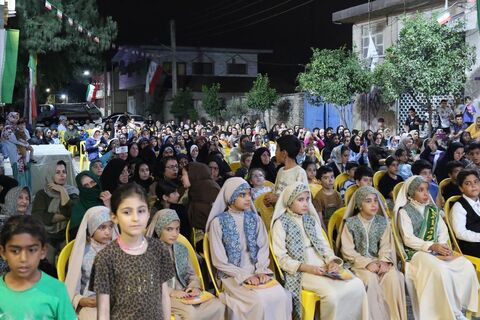 چهارمین اجرای تماشاخانه سیار کانون پرورش فکری کودکان و نوجوانان در روستای زاغمرز بهشهر
