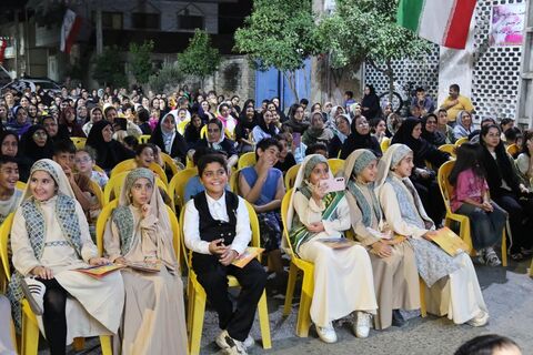 چهارمین اجرای تماشاخانه سیار کانون پرورش فکری کودکان و نوجوانان در روستای زاغمرز بهشهر