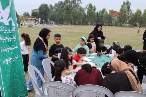 پنجمین اجرای تماشاخانه سیار کانون پرورش فکری کودکان و نوجوانان در روستای کوهی خیل جویبار
