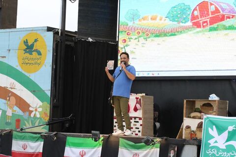 پنجمین اجرای تماشاخانه سیار کانون پرورش فکری کودکان و نوجوانان در روستای کوهی خیل جویبار