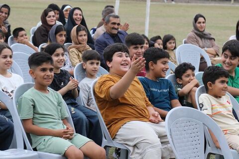 پنجمین اجرای تماشاخانه سیار کانون پرورش فکری کودکان و نوجوانان در روستای کوهی خیل جویبار