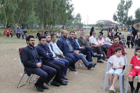 پنجمین اجرای تماشاخانه سیار کانون پرورش فکری کودکان و نوجوانان در روستای کوهی خیل جویبار