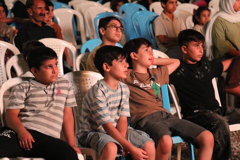 ششمین اجرای تماشاخانه سیار کانون پرورش فکری کودکان و نوجوانان در روستای شورکا جویبار