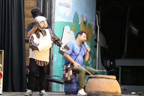ششمین اجرای تماشاخانه سیار کانون پرورش فکری کودکان و نوجوانان در روستای شورکا جویبار