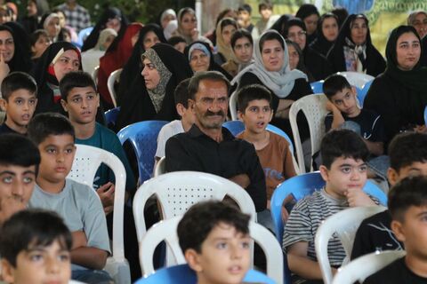ششمین اجرای تماشاخانه سیار کانون پرورش فکری کودکان و نوجوانان در روستای شورکا جویبار