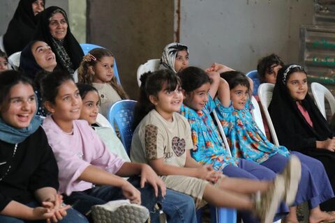 ششمین اجرای تماشاخانه سیار کانون پرورش فکری کودکان و نوجوانان در روستای شورکا جویبار