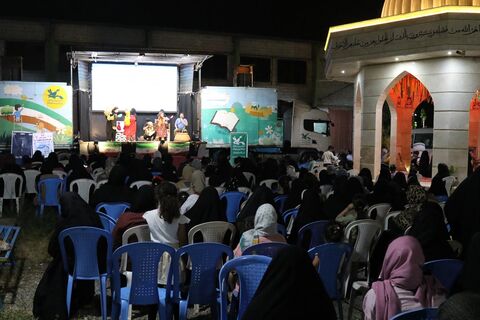 ششمین اجرای تماشاخانه سیار کانون پرورش فکری کودکان و نوجوانان در روستای شورکا جویبار