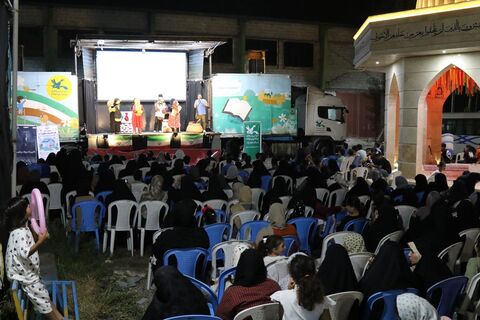 ششمین اجرای تماشاخانه سیار کانون پرورش فکری کودکان و نوجوانان در روستای شورکا جویبار