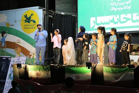 ششمین اجرای تماشاخانه سیار کانون پرورش فکری کودکان و نوجوانان در روستای شورکا جویبار
