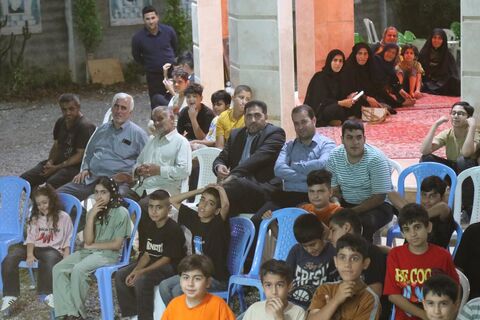 ششمین اجرای تماشاخانه سیار کانون پرورش فکری کودکان و نوجوانان در روستای شورکا جویبار