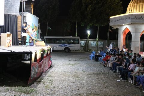 ششمین اجرای تماشاخانه سیار کانون پرورش فکری کودکان و نوجوانان در روستای شورکا جویبار