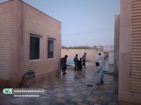 آماده سازی مرکز فرهنگی‌هنری قصرقند در سیستان و بلوچستان برای افتتاح