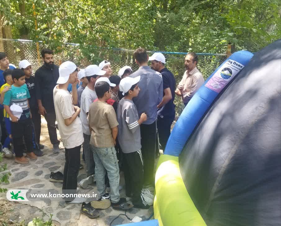 آسماننمای کانون میزبان دانشآموزان شد