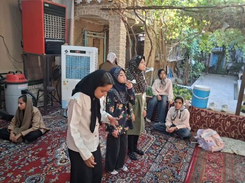 گزارش تصویری اردوی اعضای دختر مرکز فرهنگی کاشمر