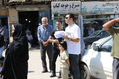 هفتمین اجرای تماشاخانه سیار کانون پرورش فکری کودکان و نوجوانان در شهر کیاسر ساری