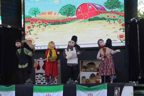 هفتمین اجرای تماشاخانه سیار کانون پرورش فکری کودکان و نوجوانان در شهر کیاسر ساری