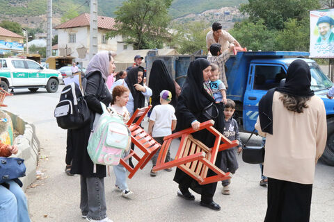 هفتمین اجرای تماشاخانه سیار کانون پرورش فکری کودکان و نوجوانان در شهر کیاسر ساری