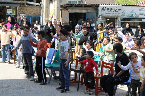 هفتمین اجرای تماشاخانه سیار کانون پرورش فکری کودکان و نوجوانان در شهر کیاسر ساری