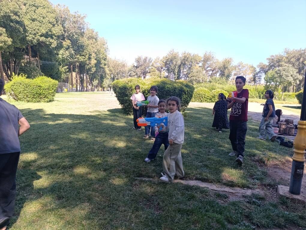رویش بذر تندرستی در اردوی تربیتی نونهالان آباده