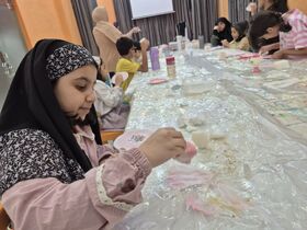 با همراهی شورای والدین؛ تجربه‌ای تازه از آفرینش هنری در مرکز پارک گلها برگزار شد