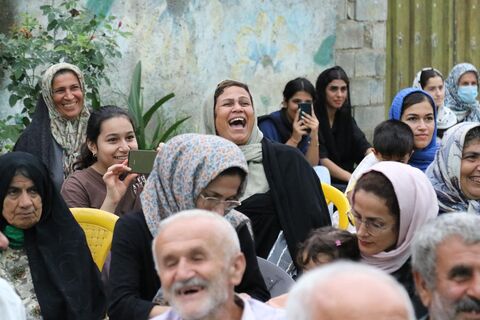 نهمین اجرای تماشاخانه سیار کانون پرورش فکری کودکان و نوجوانان در روستای کبریاکلا بابل