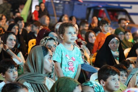 دهمین اجرای تماشاخانه سیار کانون پرورش فکری کودکان و نوجوانان در روستای بندپی شرقی بابل