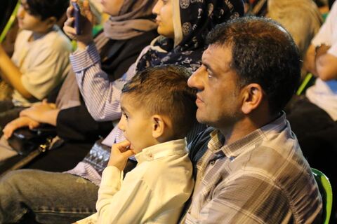 دهمین اجرای تماشاخانه سیار کانون پرورش فکری کودکان و نوجوانان در روستای بندپی شرقی بابل