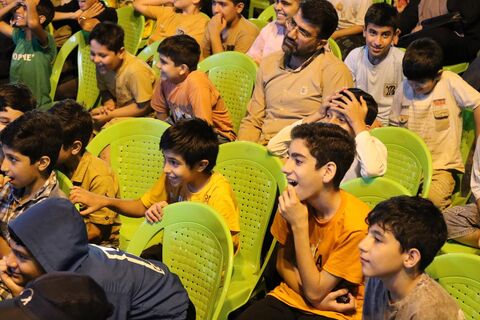 دهمین اجرای تماشاخانه سیار کانون پرورش فکری کودکان و نوجوانان در روستای بندپی شرقی بابل