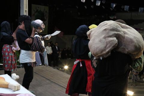 یازدهمین اجرای تماشاخانه سیار کانون پرورش فکری کودکان و نوجوانان در روستای بندپی غربی بابل