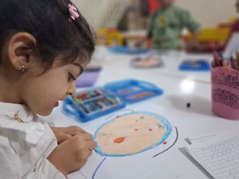 کلاس نقاشی خلاق کانون جایی برای ظهور خلاقیت