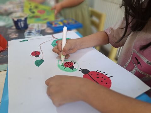 کلاس نقاشی خلاق کانون جایی برای ظهور خلاقیت