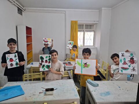 کلاس نقاشی خلاق کانون جایی برای ظهور خلاقیت