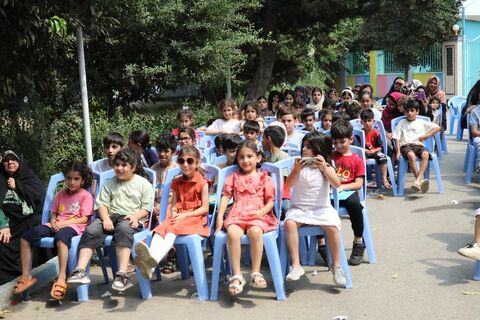 دوازدهمین اجرای تماشاخانه سیار کانون پرورش فکری کودکان و نوجوانان در روستای مرزون آباد بابل