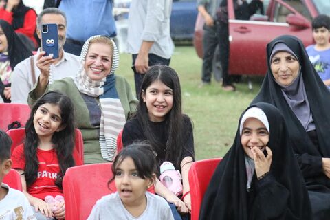 سیزدهمین اجرای تماشاخانه سیار کانون پرورش فکری کودکان و نوجوانان در روستای احمدکلا بابلسر
