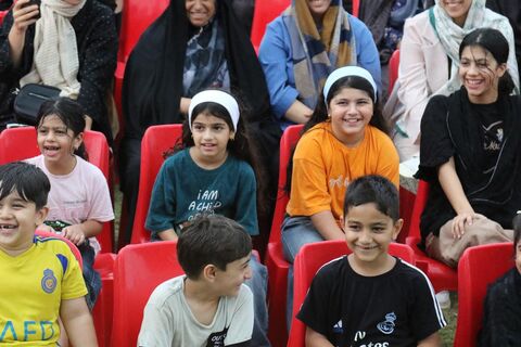 سیزدهمین اجرای تماشاخانه سیار کانون پرورش فکری کودکان و نوجوانان در روستای احمدکلا بابلسر