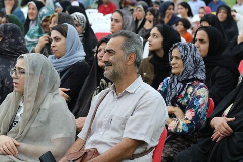 سیزدهمین اجرای تماشاخانه سیار کانون پرورش فکری کودکان و نوجوانان در روستای احمدکلا بابلسر