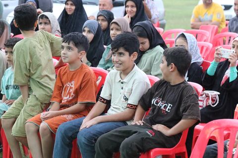 سیزدهمین اجرای تماشاخانه سیار کانون پرورش فکری کودکان و نوجوانان در روستای احمدکلا بابلسر