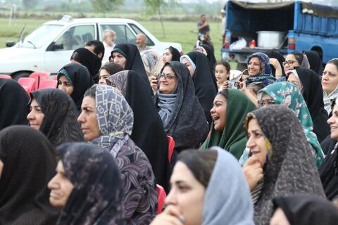 سیزدهمین اجرای تماشاخانه سیار کانون پرورش فکری کودکان و نوجوانان در روستای احمدکلا بابلسر