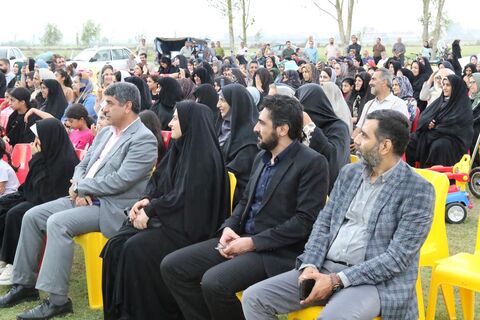 سیزدهمین اجرای تماشاخانه سیار کانون پرورش فکری کودکان و نوجوانان در روستای احمدکلا بابلسر