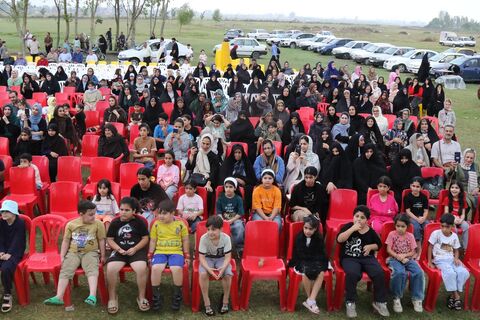 سیزدهمین اجرای تماشاخانه سیار کانون پرورش فکری کودکان و نوجوانان در روستای احمدکلا بابلسر