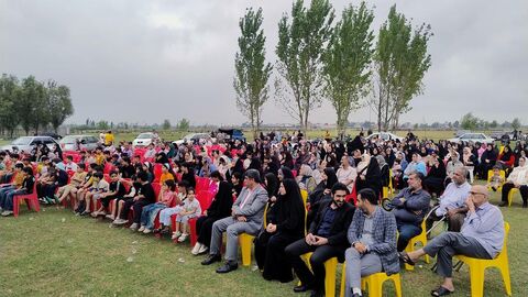 سیزدهمین اجرای تماشاخانه سیار کانون پرورش فکری کودکان و نوجوانان در روستای احمدکلای بابلسر